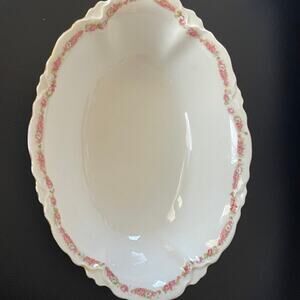 Vintage Large Oval Serving Bowl HG & Co. Bavaria German